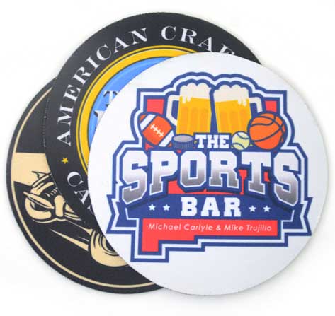 Circle Neoprene Coaster