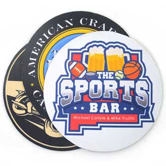 Circle Neoprene Coaster