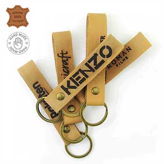 Leather Keychain