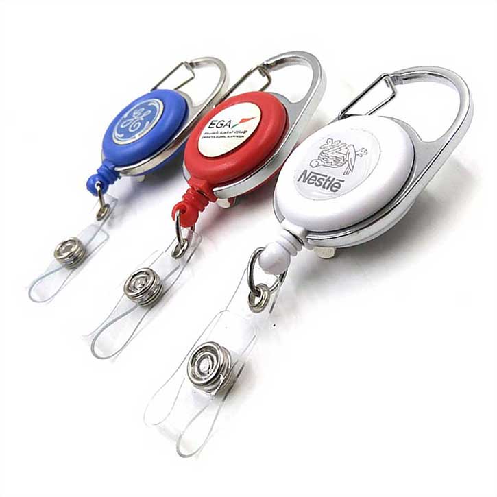 Carabiner Badge Reel