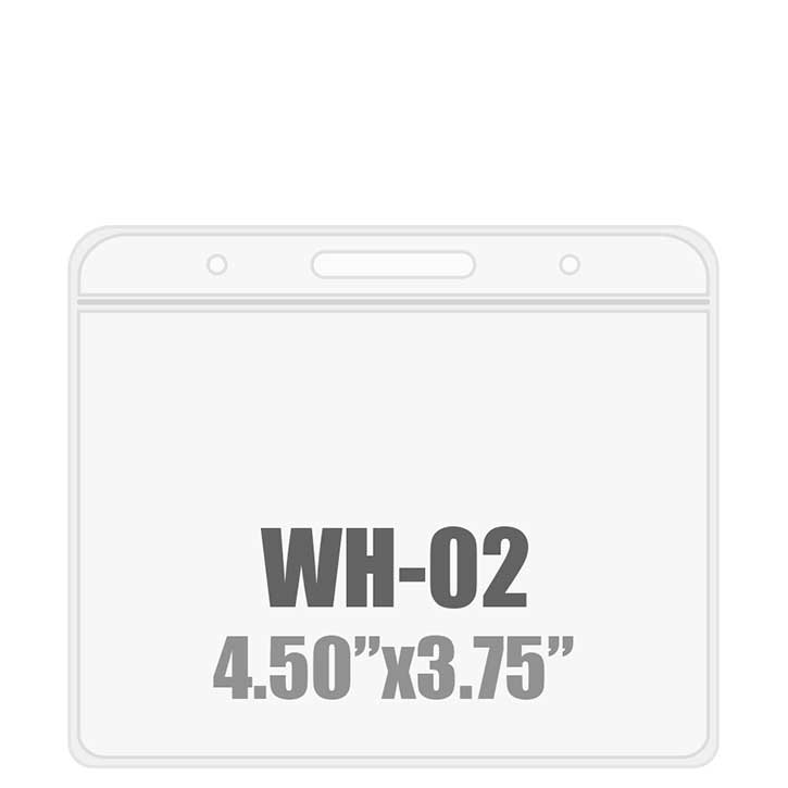 4.5W x 3.75H ( WH-02 ) Badge Holder